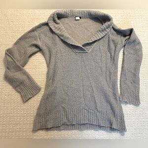 J.Crew Sweater Popover Mohair Blend Lightweight
